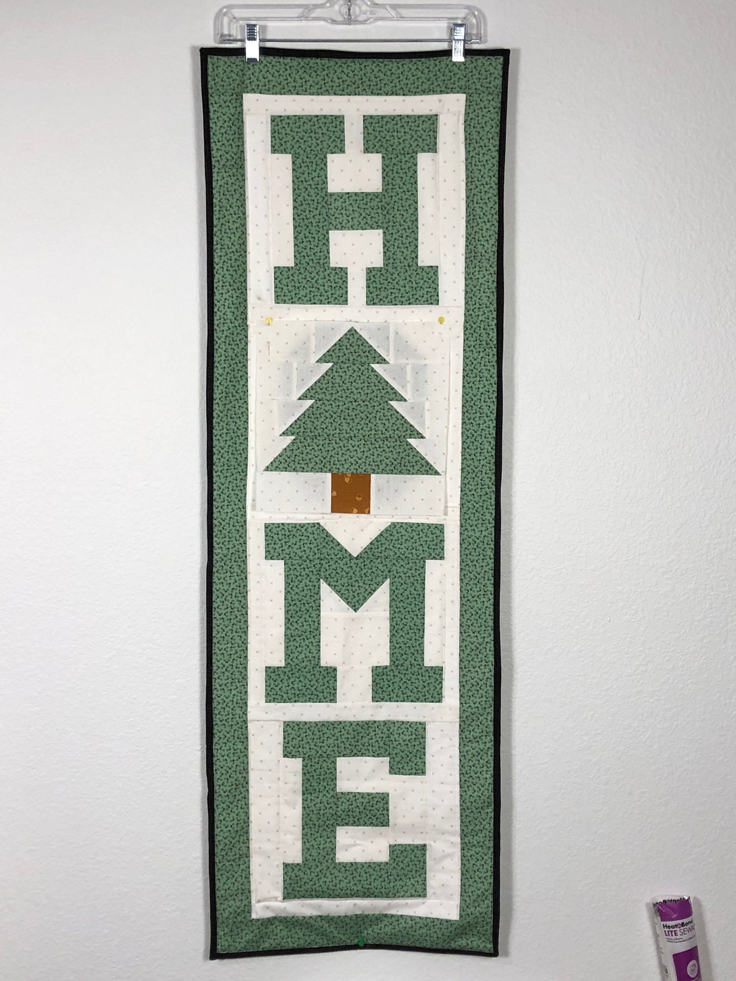 Christmas Tree Quilt Block for HOME Porch Quilt