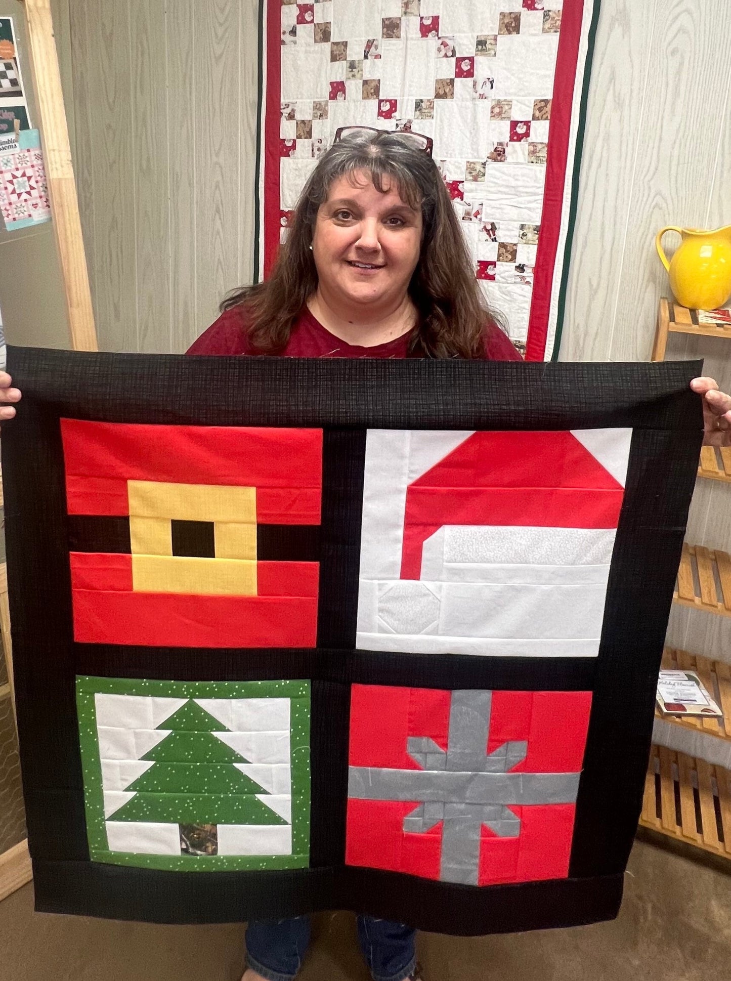 Santa's Coming! Digital Quilt Pattern
