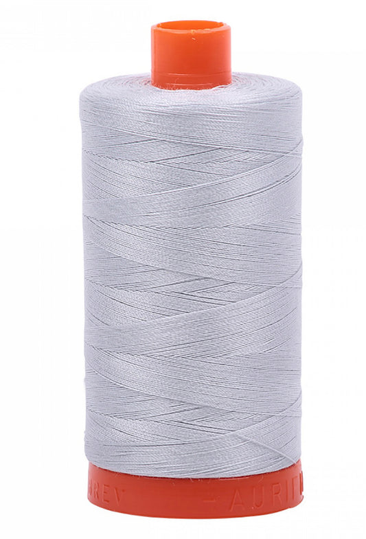 50wt Aurifil 100% Cotton Mako Thread-Color Dove