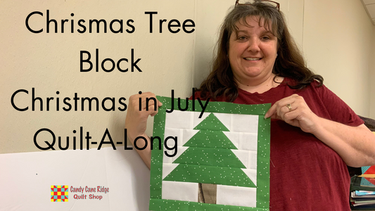 Stitching Some Holiday Magic: Christmas Tree Quilt Block Tutorial with Free Pattern