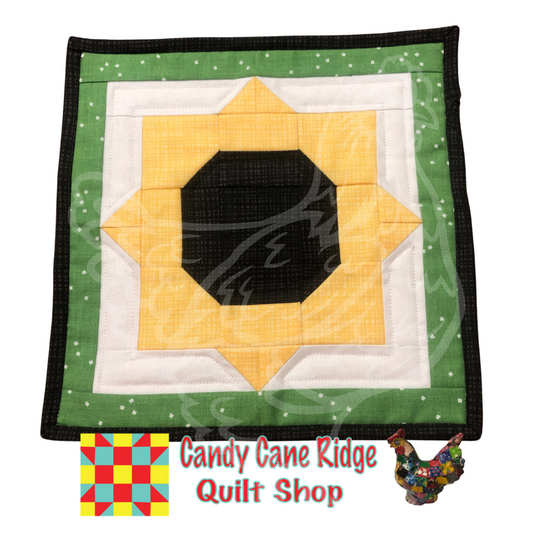 Sunflower Quilt Block for Your "HOME" Porch Quilt! 🌻