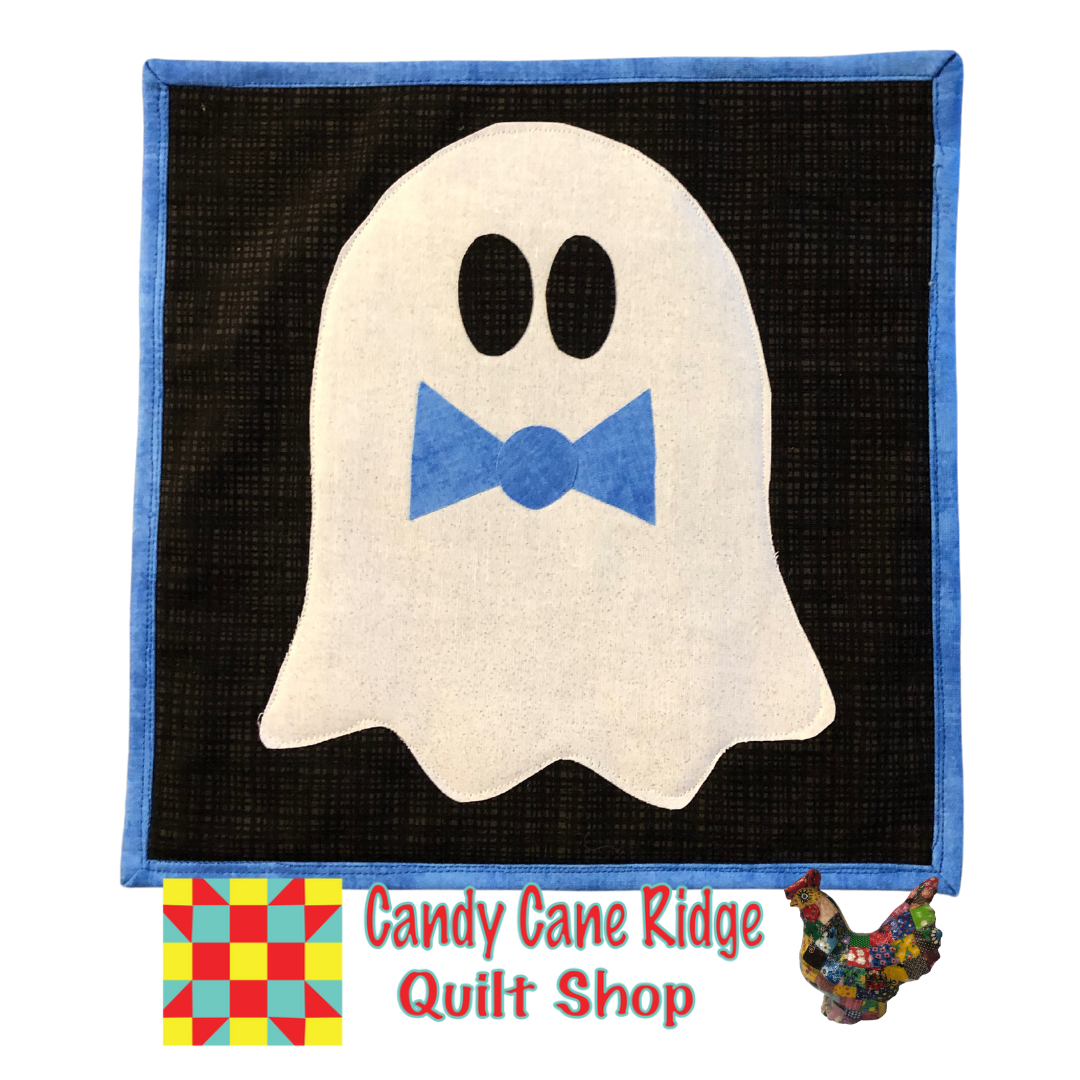 Ghost Applique Quilt Block for HOME Porch Quilt